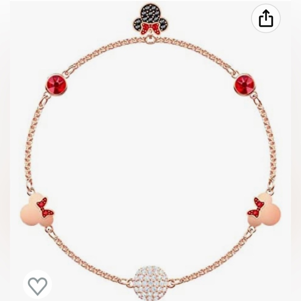 SWAROVSKI Remix Collection Minnie Strand Charm Bracelet